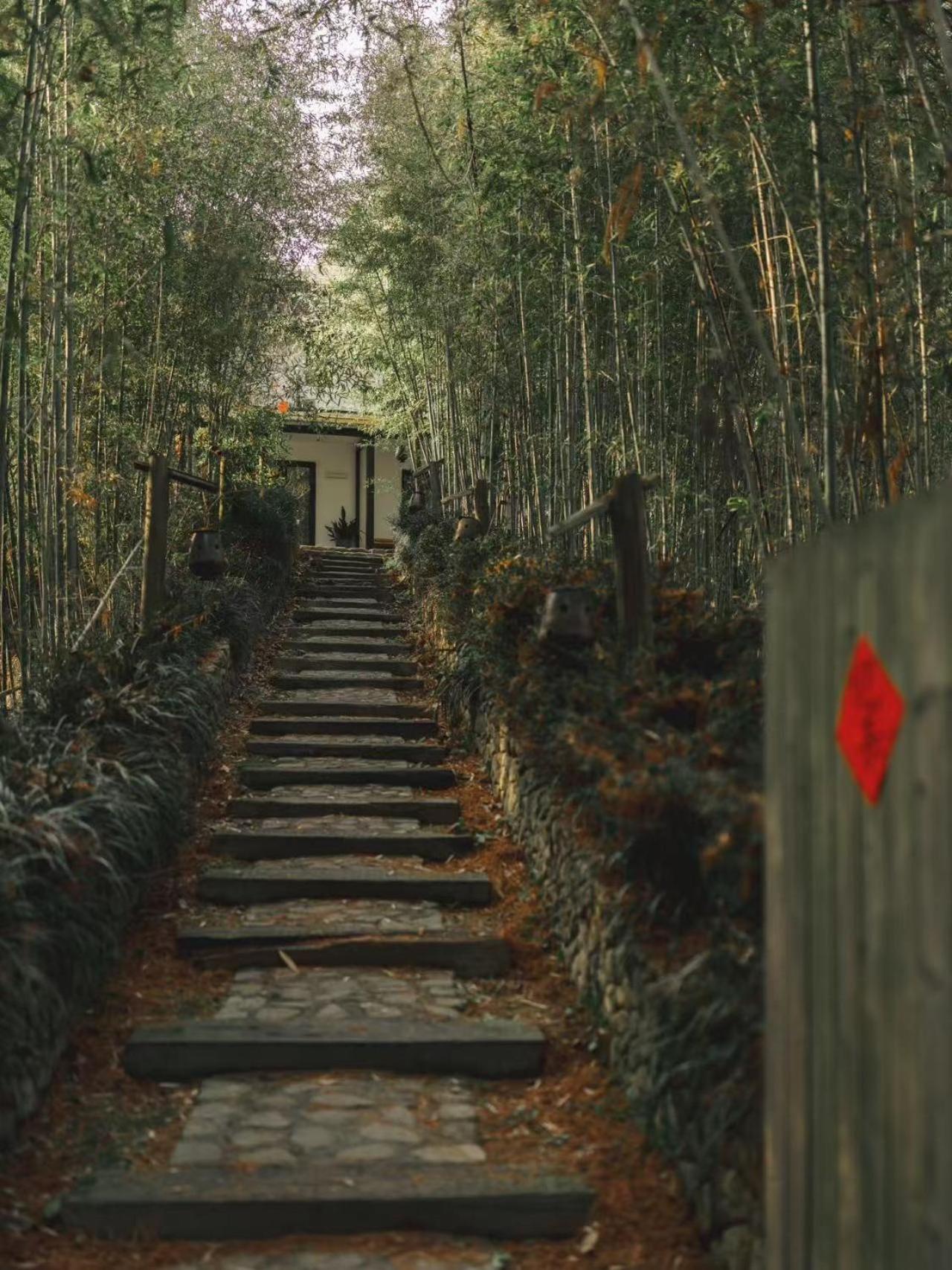July Bamboo Hostel Deqing ภายนอก รูปภาพ