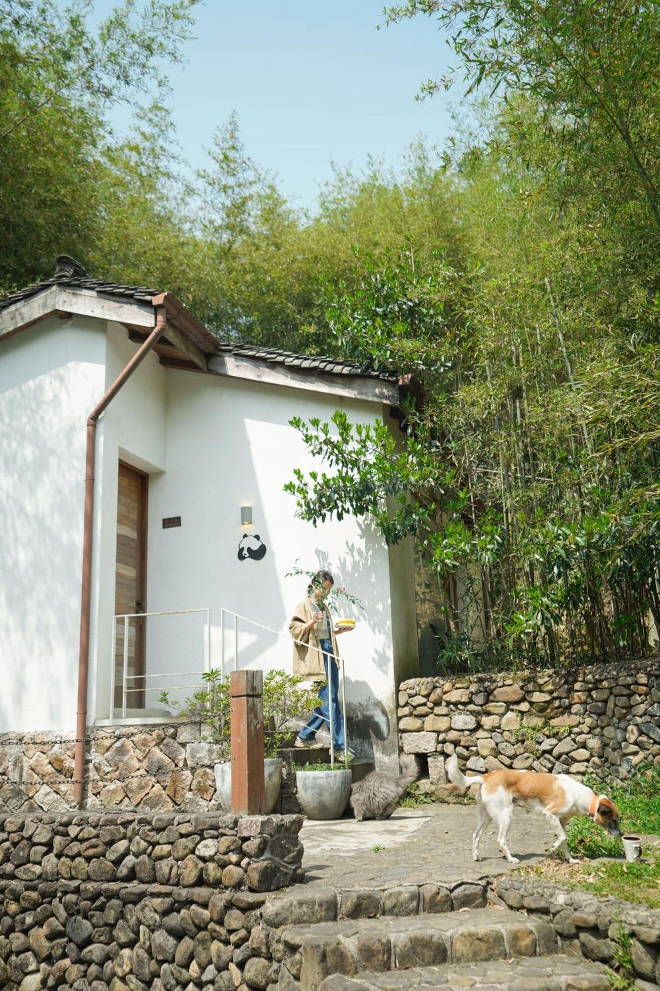 July Bamboo Hostel Deqing ภายนอก รูปภาพ